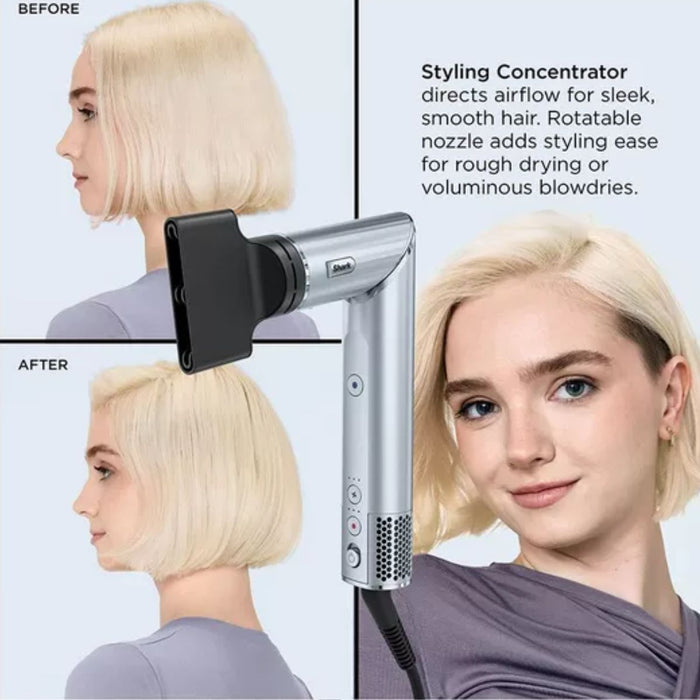 Shark FlexStyle Air Styler & Hair Dryer - Limited Edition Glacial Blue SAVE €120