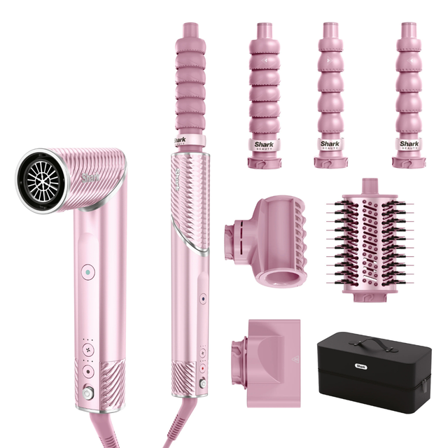 Shark FlexStyle IonCurl 5-in-1 Air Styler & Hair Dryer – Pink
