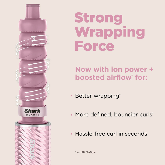 Shark FlexStyle IonCurl 5-in-1 Air Styler & Hair Dryer – Pink