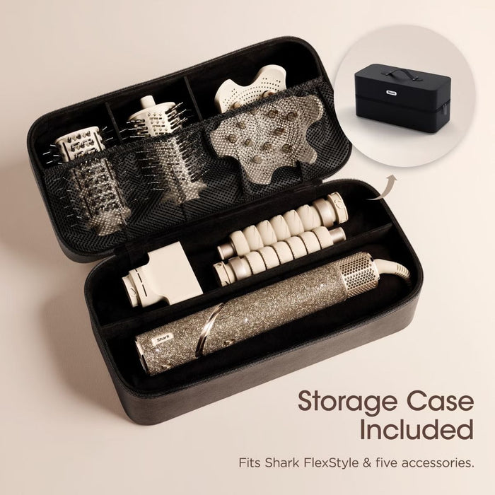 Shark FlexStyle Sparkle - Gold Diamond Limited Edition 5-in-1 Air Styler & Hair Dryer Gift Set SAVE €70