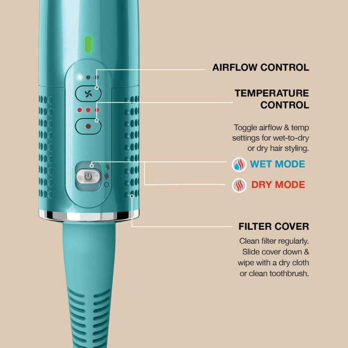 Shark Glossi  2-in-1 Hot Tool and Air Glosser - Juniper
