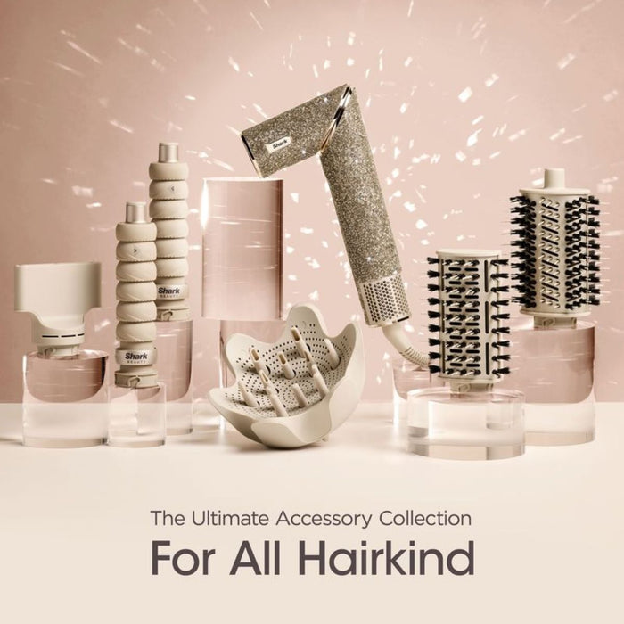 Shark FlexStyle Sparkle - Gold Diamond Limited Edition 5-in-1 Air Styler & Hair Dryer Gift Set SAVE €70