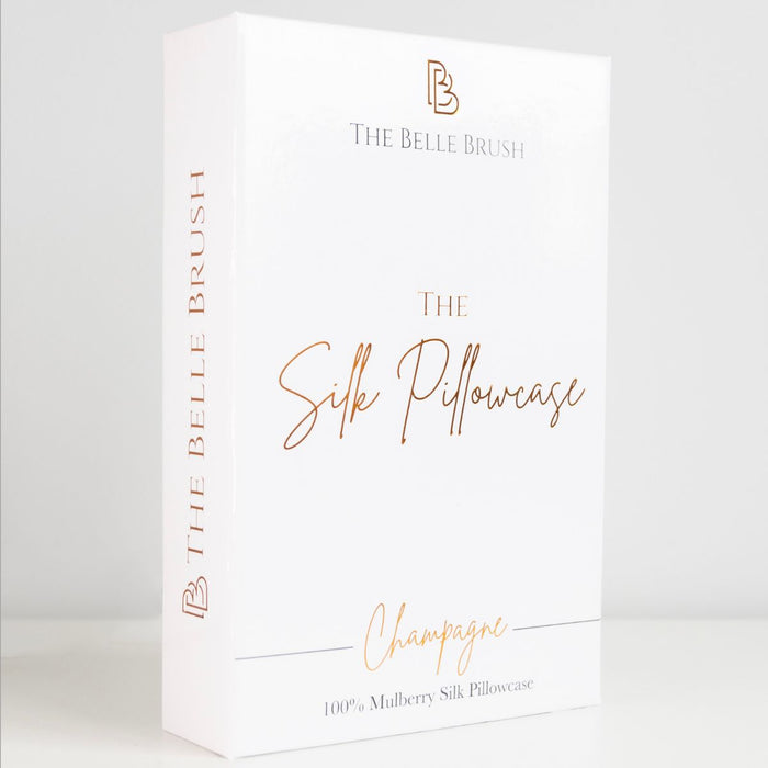 The Belle Silk Pillowcase - Champagne