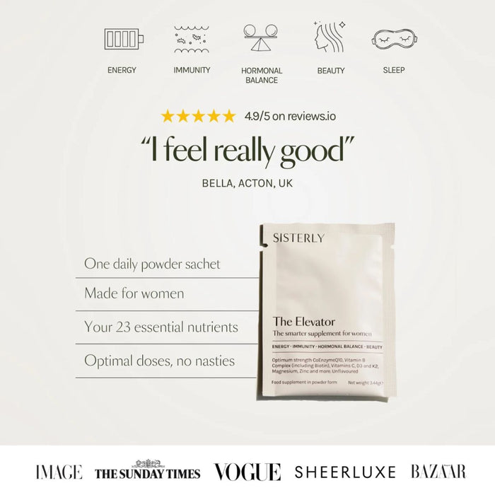 Sisterly The Elevator- One Month 30 Sachet