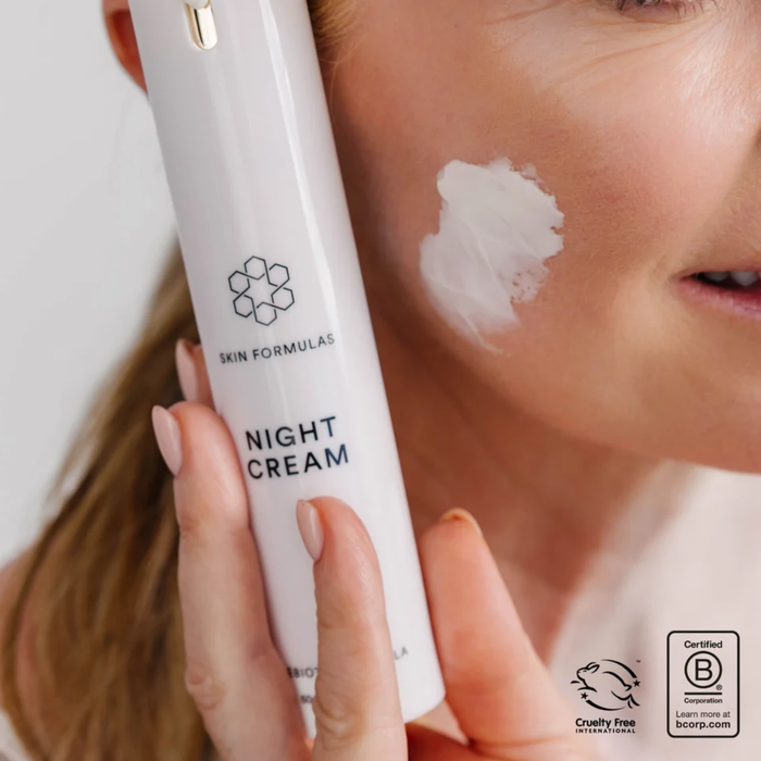 Skin Formulas Night Cream - Overnight Renewal Panthenol + Resveratrol