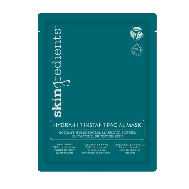 Skingredients Hydra-Hit Instant Facial Mask 20g