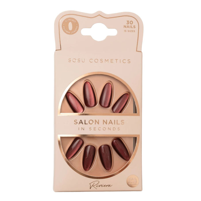 SoSu Autumn Winter False Nails 2025- RIVIERA