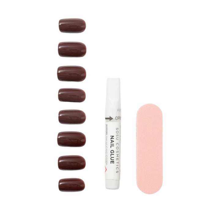 SOSU Cosmetics Autumn Winter False Nails Coco