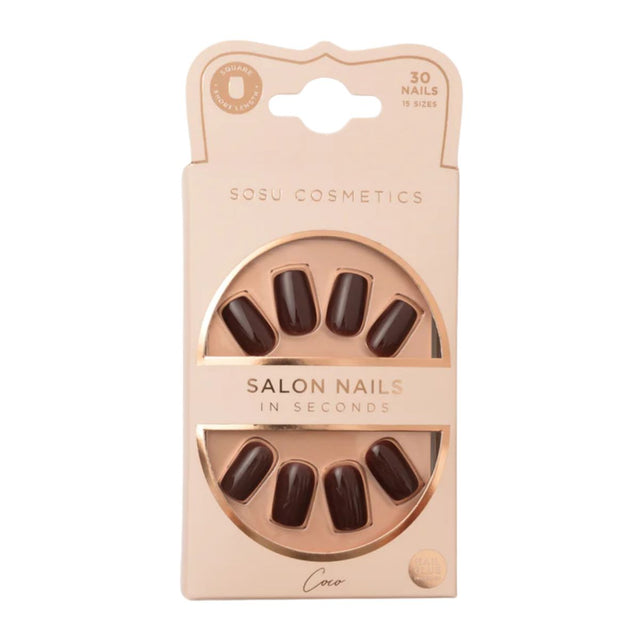 SOSU Cosmetics Autumn Winter False Nails Coco