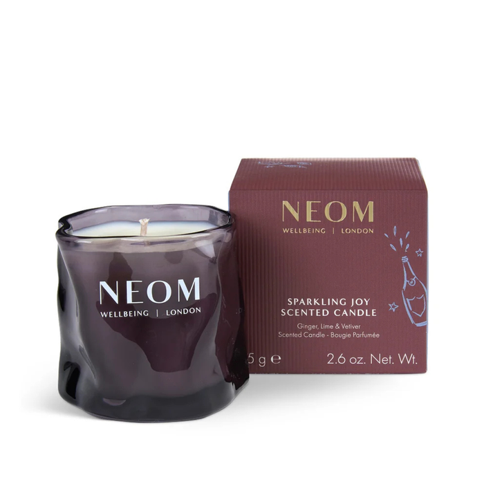 NEOM Wellbeing Sparkling Joy Travel Candle 75g