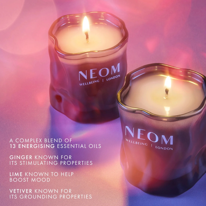 NEOM Wellbeing Sparkling Joy Travel Candle 75g