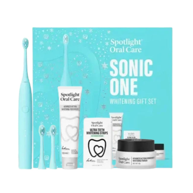 Spotlight Oral Care Sonic One Ultra Whitening Gift Set - Blue