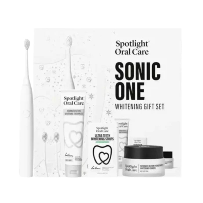 Spotlight Oral Care Sonic One Ultra Whitening Gift Set - White