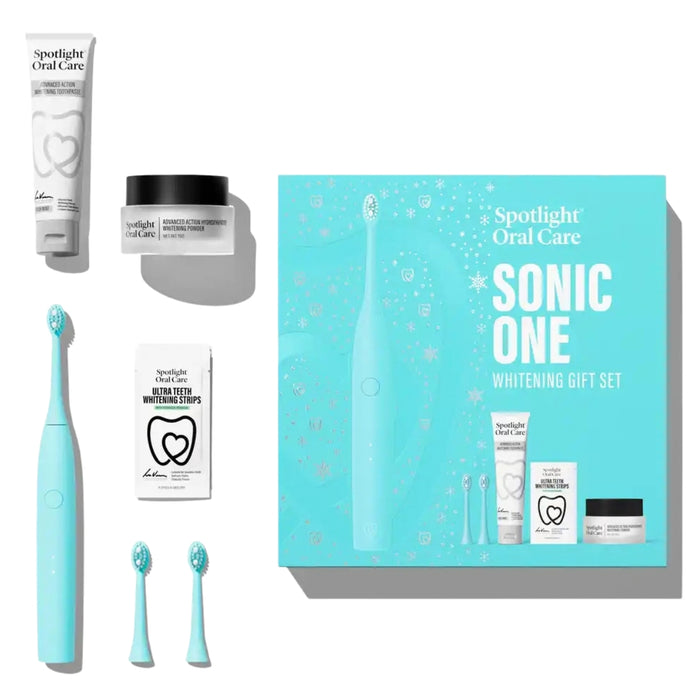 Spotlight Oral Care Sonic One Ultra Whitening Gift Set - Blue