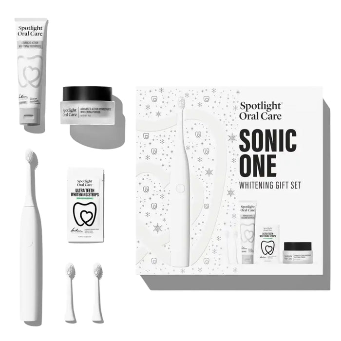 Spotlight Oral Care Sonic One Ultra Whitening Gift Set - White