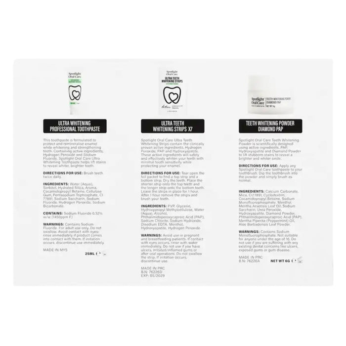 Spotlight Oral Care Ultra Whitening Starter Kit - Christmas Edition