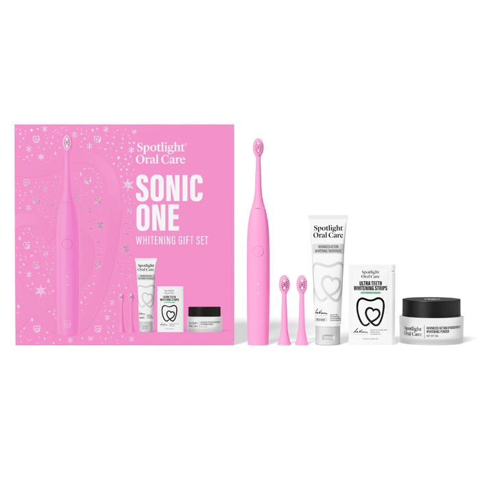 Spotlight Oral Care Sonic One Ultra Whitening Gift Set in Pink