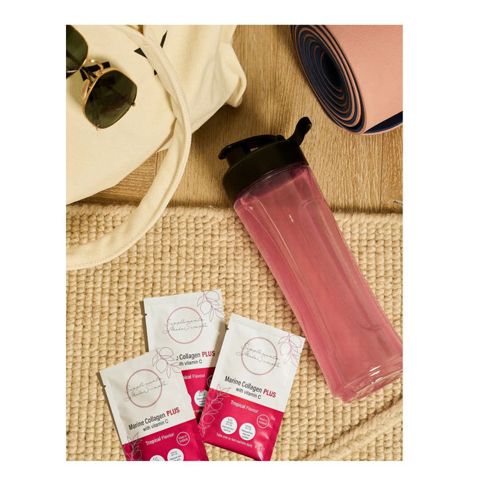 Supplements Made Simple Marine Collagen PLUS with Vitamin C in Tropical - 30 Sachets