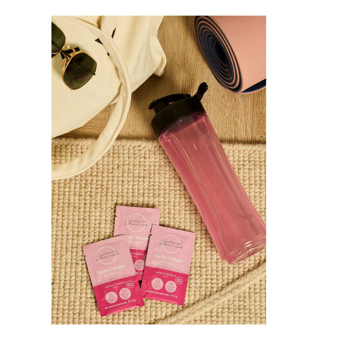 Supplements Made Simple Marine Collagen Sachets with Vitamin in Lemon & Strawberry - 30 Sachets