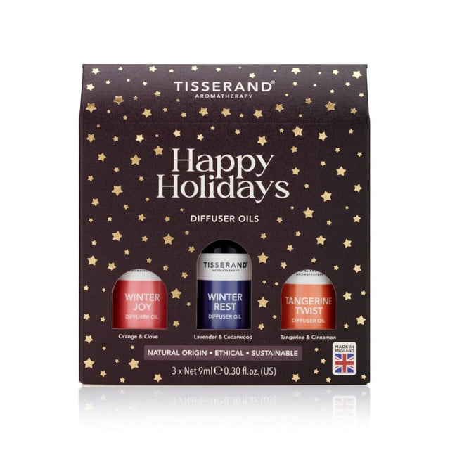 TISSERAND Happy Holidays Diffuser Oil Trio SAVE 38%