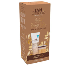 TanOrganic Instant Tan 100ml Matte + FREE Bamboo Kabuki Body Brush