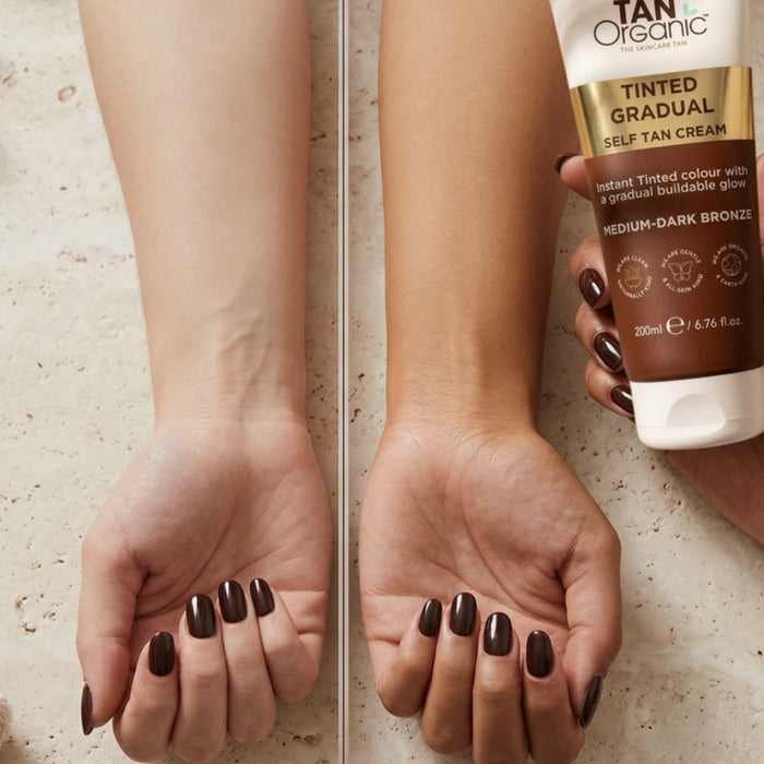 TanOrganic Tinted Gradual Medium-Dark Self Tan Cream