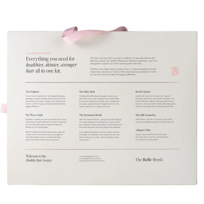The Belle Brush The Grow & Glow Edit