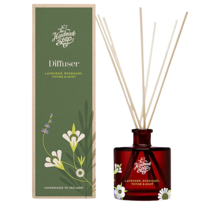 The Handmade Soap Company Lavender, Rosemary, Thyme & Mint Diffuser