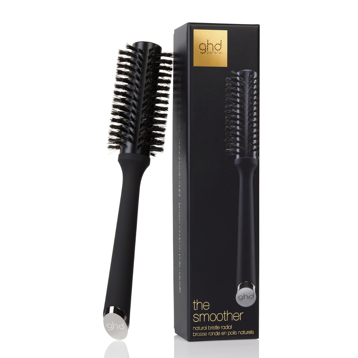 Ghd The Smoother - Natural Bristle Radial Hair Brush (35mm)