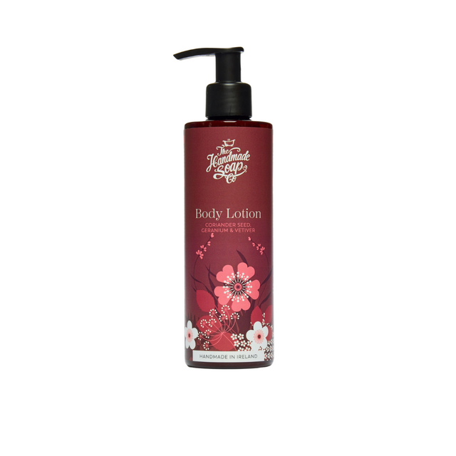The Handmade Soap Company Coriander Seed, Geranium & Vetiver Body Lotion