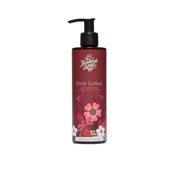 The Handmade Soap Company Coriander Seed, Geranium & Vetiver Body Lotion