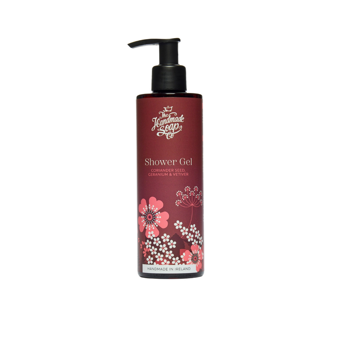 The Handmade Soap Company Coriander Seed, Geranium & Vetiver Shower Gel