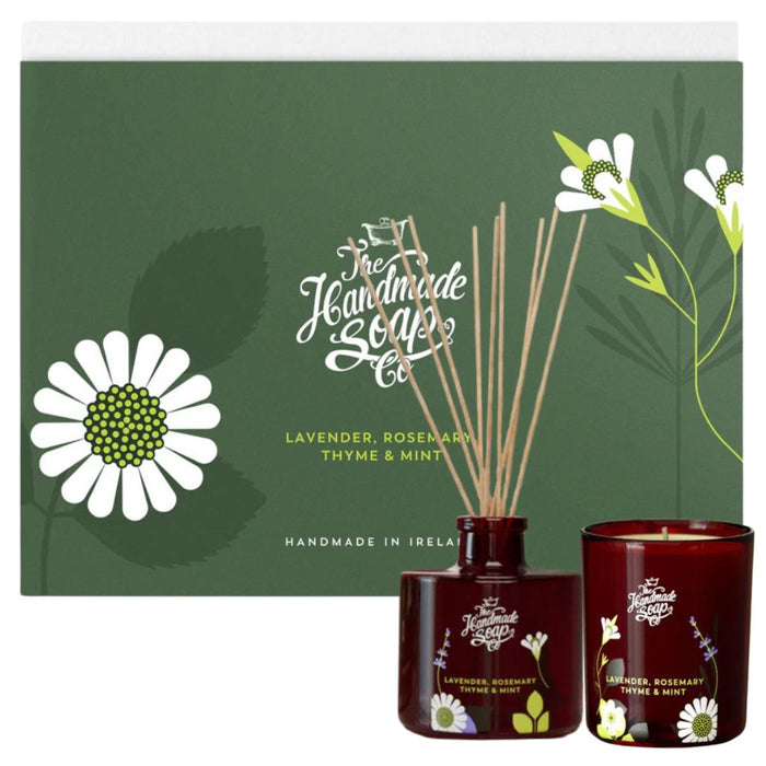 The Handmade Soap Company Lavender Candle & Diffuser Gift Set