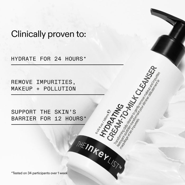 The Inkey List Hydrating Milky Cleanser 180ml