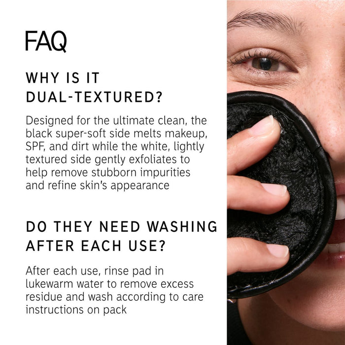 The Inkey List Reuasble Double-Sided Cleansing Pads - 3 Pack