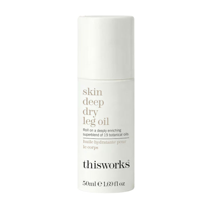 This Works Skin Deep Dry Leg Oil Roller 50ml
