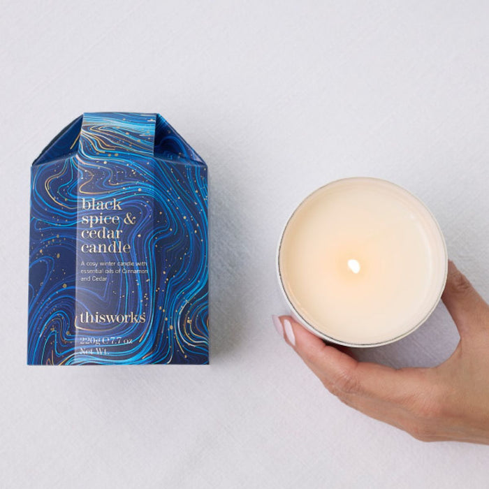 This Works Black Spice & Cedar Candle