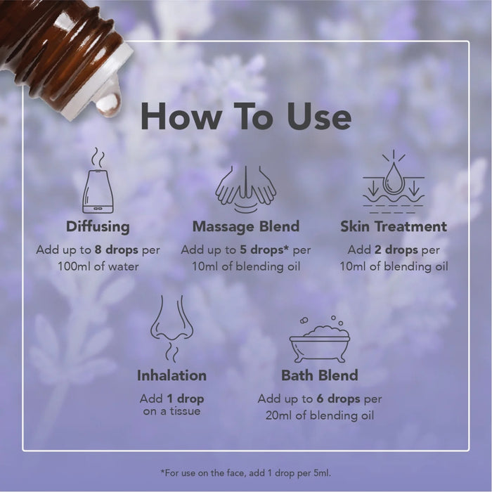 Tisserand Lavender Ethically Harvested Essential Oil 9ml
