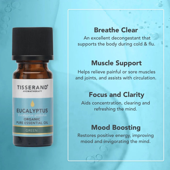 Tisserand Eucalyptus Organic Essential Oil 9ml