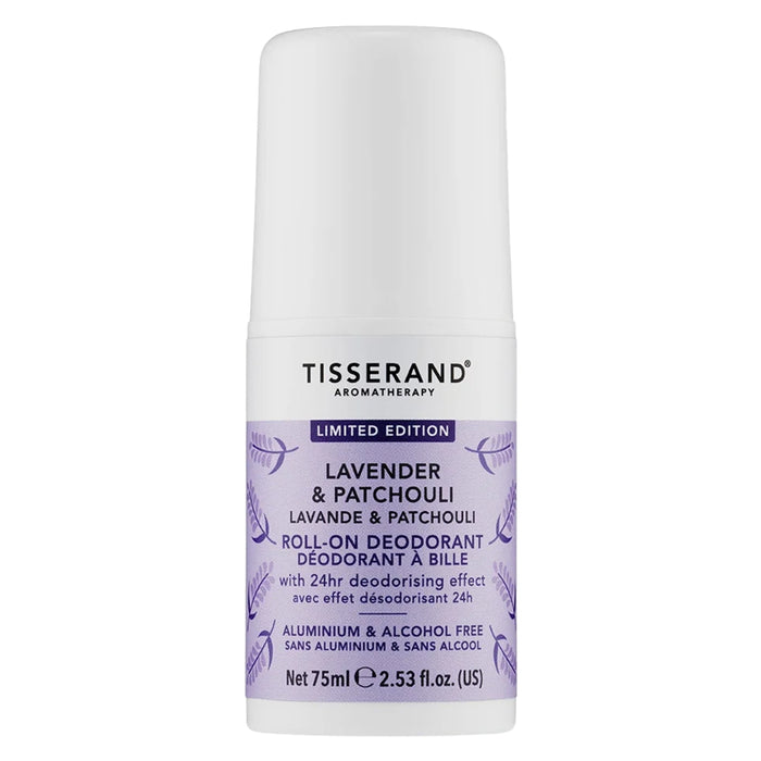 Tisserand Lavender & Patchouli Roll-On Deodorant 75ml