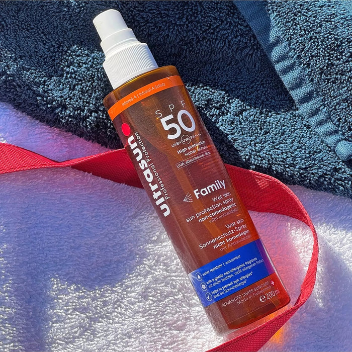 Ultrasun Family Wet Skin Spray SPF50 200ml