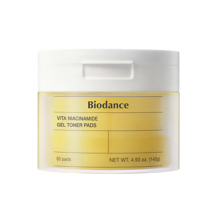 Biodance Vita Niacinamide Gel Toner Pad - 60 Pads 