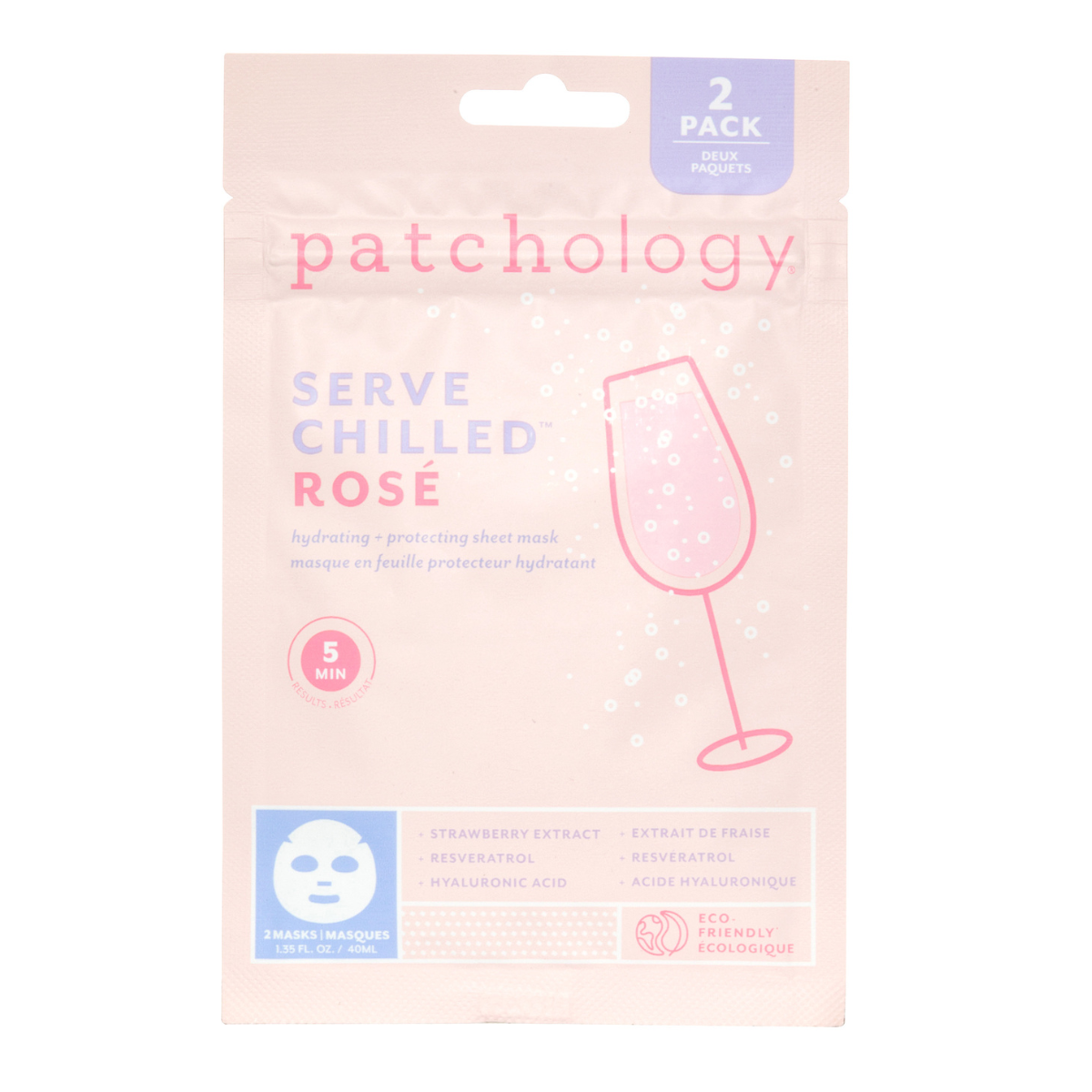 Patchology Rose All Day Sheet Mask 2-Pack