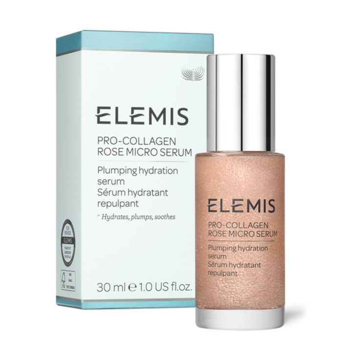 Elemis Pro-Collagen Rose Micro Serum with box 