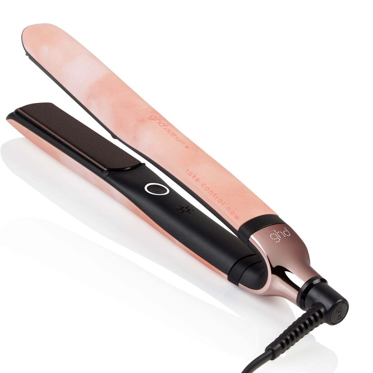 GHD Platinum+™ Limited Edition Hair Straightener - Pink Peach Charity Edition