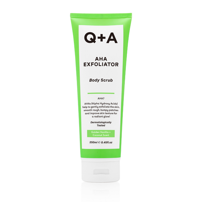 Q+A AHA Exfoliator Body Scrub