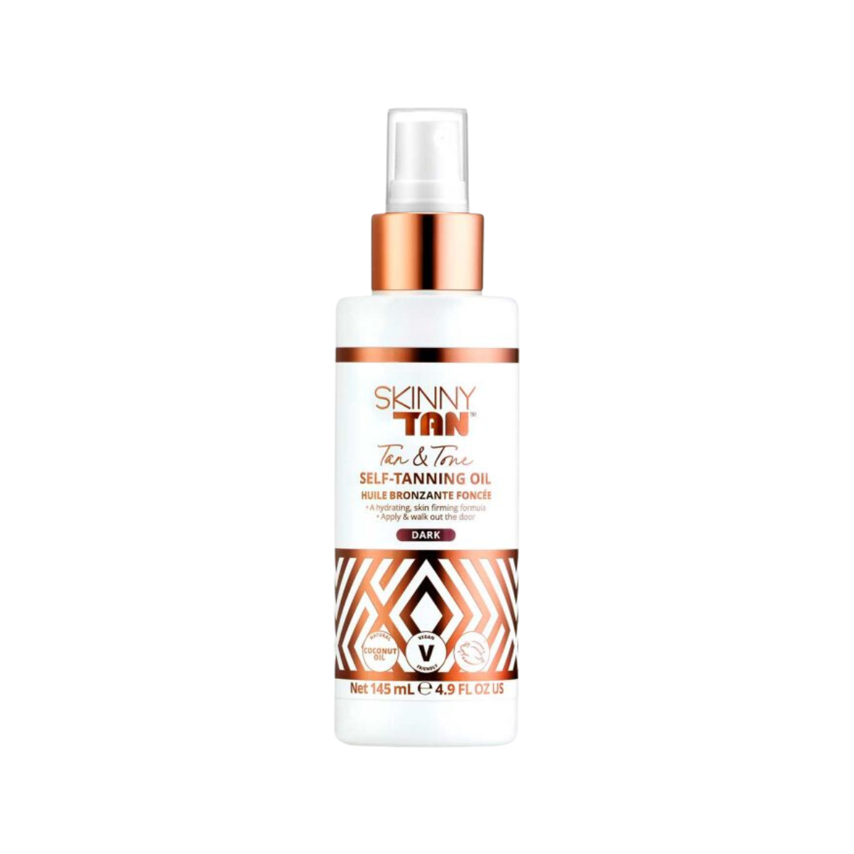 Skinny Tan Tan and Tone Oil DARK 145ML
