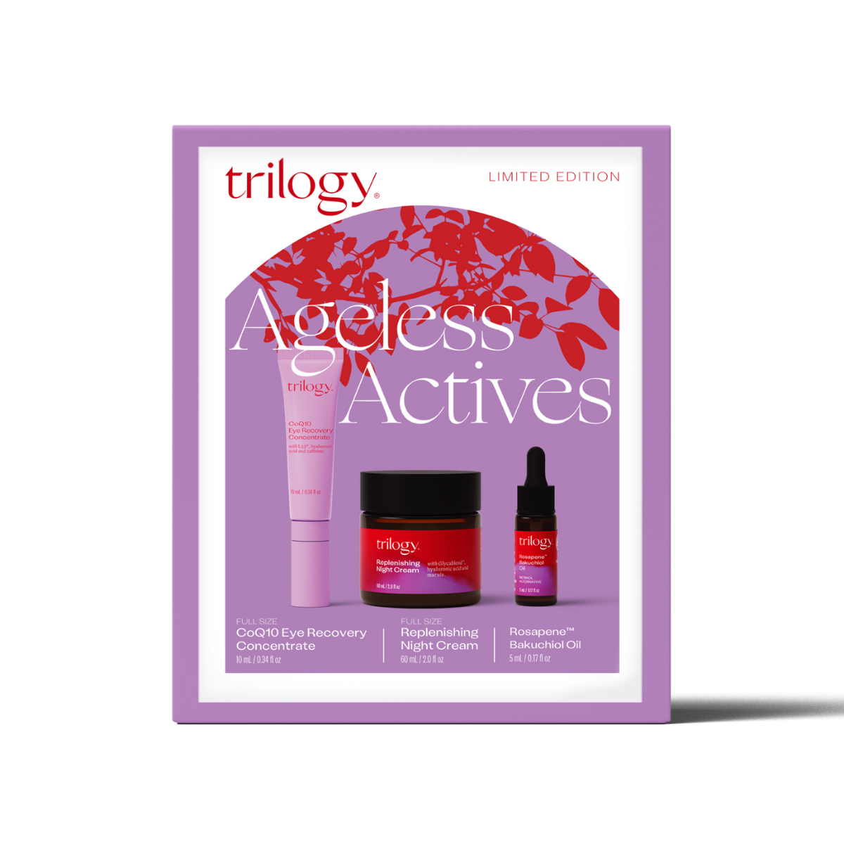 Trilogy Ageless Actives Gift Set SAVE 67%
