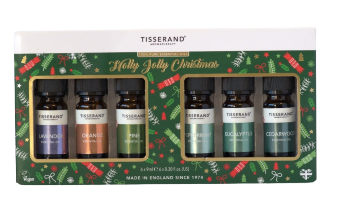 Tisserand Holly Jolly Christmas 6 Gift Set