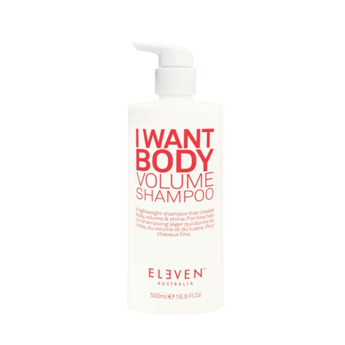 Eleven I Want Body Volume Shampoo- 500ml